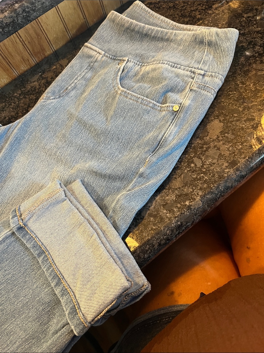 Belle by Kim Gravel Light Blue Skinny Jeans